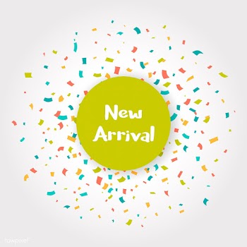 New arrival confetti background vector | Free stock vector - 524846