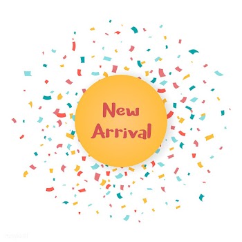 New arrival confetti background vector | Free stock vector - 524882