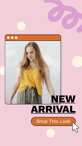 New Arrival Instagram story template, | Free Vector Template - rawpixel