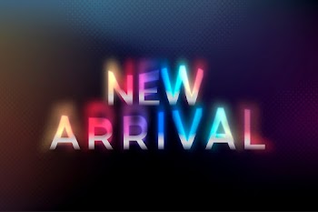 New arrival shopping word in colorful neon… | Free stock illustration | High Resolution graphic