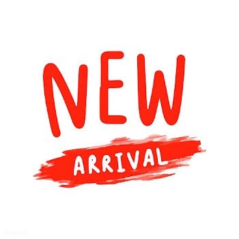 New arrival typography vector in red | Free stock vector - 472540