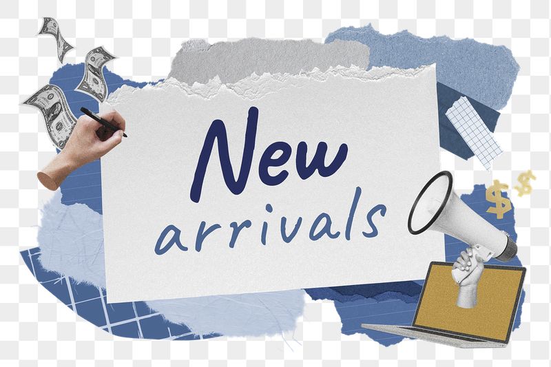 New arrivals png word sticker | Free PNG - rawpixel