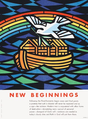 New beginnings. (1956) religious poster | Free Photo Illustration - rawpixel