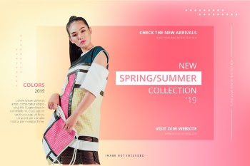 New collection background template