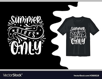 new creative summer typography t shirt design