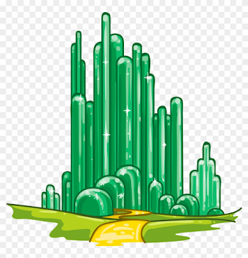 New Emerald City Clip Art Medium Size - Emerald City Wizard Of Oz ...
