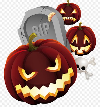 New Hampshire Pumpkin Festival Halloween Jack-o-lantern Facebook Wallpaper - Vector skull pumpkin cemetery 