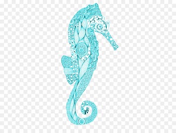 New Holland seahorse Drawing Tattoo Clip art - seahorse 