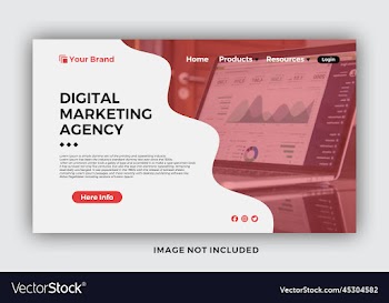 new lading page template background