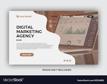new lading page template background