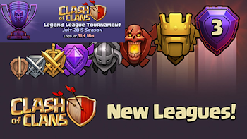 New League Badges | Legends League Tournament | Update DIscussion ...
