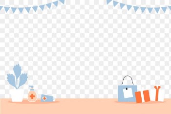 New normal celebration png background