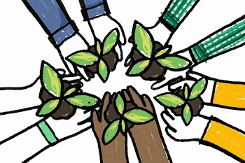 New normal hobby doodle, reforestation… | Free stock illustration | High Resolution graphic