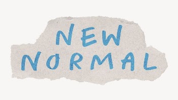 New normal word sticker, ripped | Free PSD - rawpixel