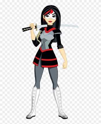 New Profile Art - Dc Superhero Girls Katana
