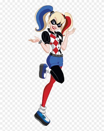 New Profile Art Harley As A Hero Wheee - Harley Quinn Dc Superhero Girl Invitacion