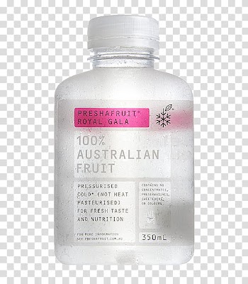 New s, Australian Fruit bottle transparent background PNG clipart