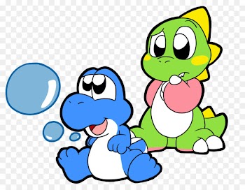 New Super Mario Bros Super Mario Odyssey Puzzle Bobble 4 Yoshi - bubs bubble 