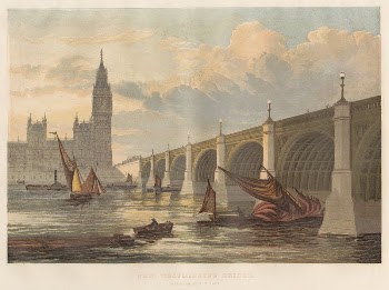 New Westminster Bridge, Designed by P. | Free Photo - rawpixel