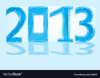 New year 2013 vector image