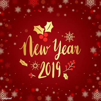 New Year 2019 design vector | Free stock vector - 511173