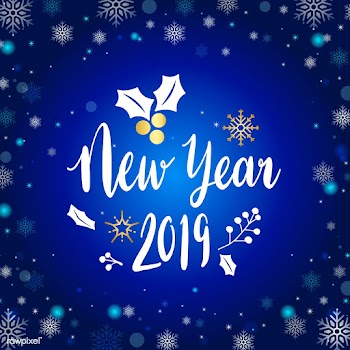 New Year 2019 design vector | Free stock vector - 511177