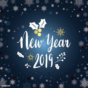 New Year 2019 design vector | Free stock vector - 511183