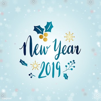 New Year 2019 design vector | Free stock vector - 511187