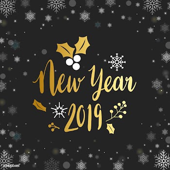 New Year 2019 design vector | Free stock vector - 511193