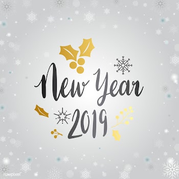 New Year 2019 design vector | Free stock vector - 511204