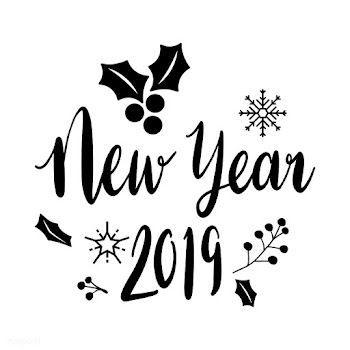 New Year 2019 greeting vector | Free stock vector - 494186