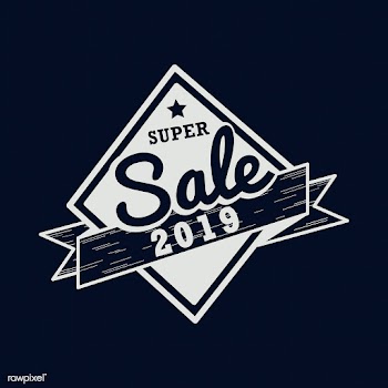 New year 2019 sale emblem vector | Free stock vector - 532694