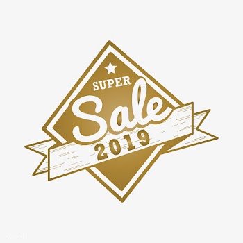 New year 2019 sale emblem vector | Free stock vector - 532703