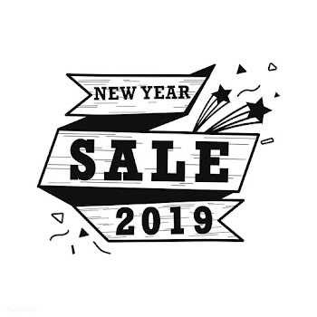 New year 2019 sale emblem vector | Free stock vector - 532728