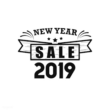 New year 2019 sale emblem vector | Free stock vector - 532734