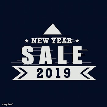 New year 2019 sale emblem vector | Free stock vector - 532752