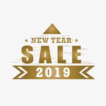 New year 2019 sale emblem vector | Free stock vector - 532754