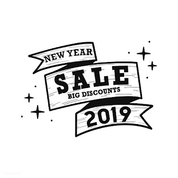 New year 2019 sale emblem vector | Free stock vector - 532758