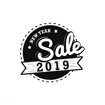 New year 2019 sale emblem vector | Free stock vector - 532773