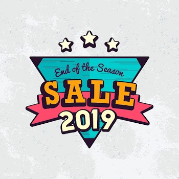 New year 2019 sale emblem vector | Free stock vector - 532774