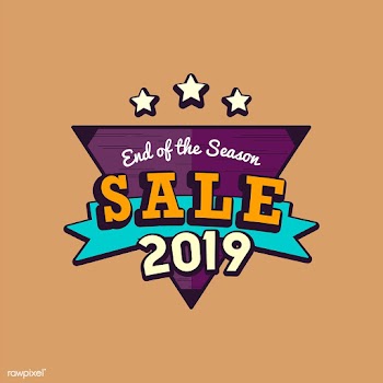 New year 2019 sale emblem vector | Free stock vector - 532784