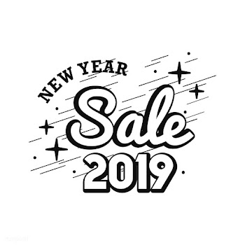 New year 2019 sale emblem vector | Free stock vector - 532794
