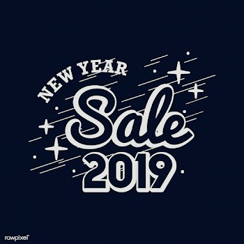 New year 2019 sale emblem vector | Free stock vector - 532795