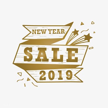 New year 2019 sale emblem vector | Free stock vector - 532797