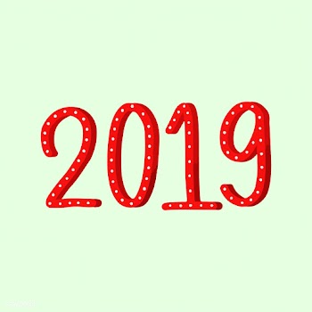 New year 2019 vector in red | Free stock vector - 472582