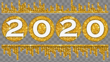 New Year 2020 PNG Free Download
