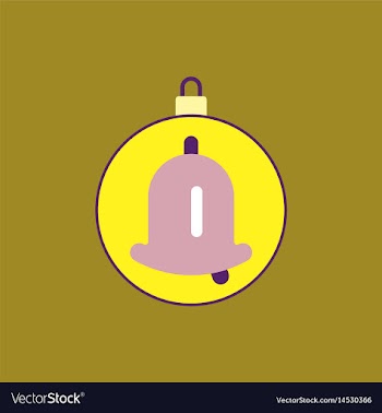 New year ball christmas ball vector image