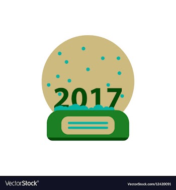 New year ball Merry christmas vector image