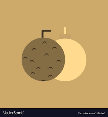 New year balls in flat style vector image