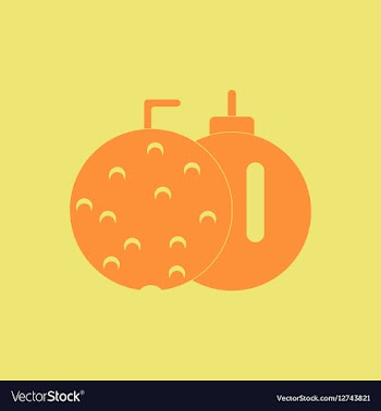 New year balls in flat style vector image